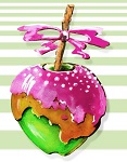 Apple Sweet, яблоки в карамели
