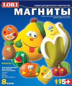 Фигурки на магнитах "Фрукты" 