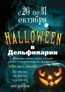 Halloween в Ярославском дельфинарии