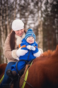 Зимние конные прогулки