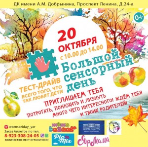 Большой сенсорный день в Ярославле