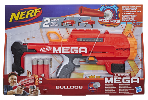 Бластер Nerf Аккустрайк Мега Бульдог со Стрелами
