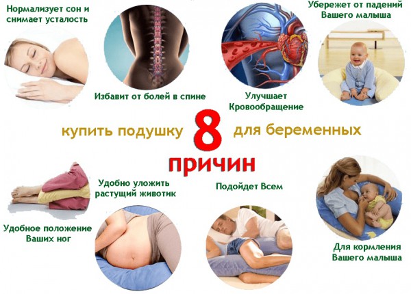 8 причин купить подушку для беременных