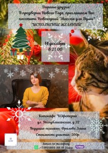 Исполнение желаний - Новогодний массаж для души